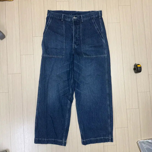 [BUNJANG] Freshservice Faded Indigo Denim Baker Pants - M / 프레시서비스 freshservice 데님 베이커 팬츠 M 페이디드인디고