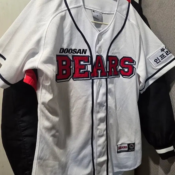 [BUNJANG] Doosan Bears Park Kun-woo Marked Baseball Jersey Size 90 / 네포스 두산베어스 박건우 마킹 유니폼 90