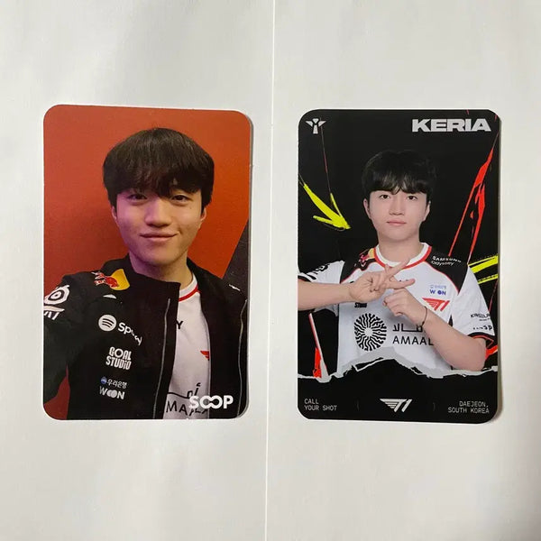 [BUNJANG] T1 Keria Photocard Set / MSI 티원 T1 케리아 Keria 포카