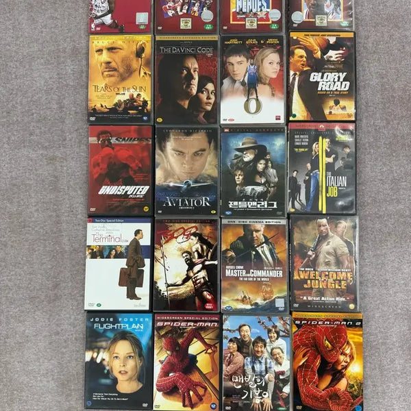 [BUNJANG] Assorted Movie DVDs Bundle Set / DVD 영화 여러 편 일괄