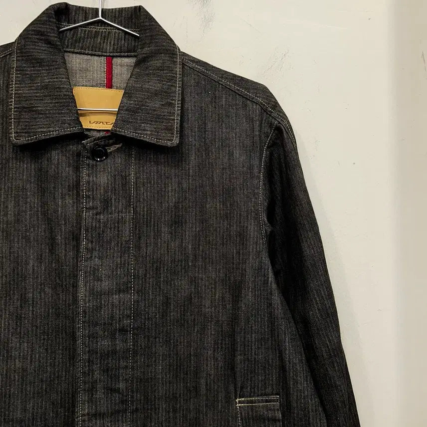 [BUNJANG] SOPHNET. Wabash Stripe Denim Coat / SOPHNET 재팬빈티지 와바시 스트라이프 데님 코트