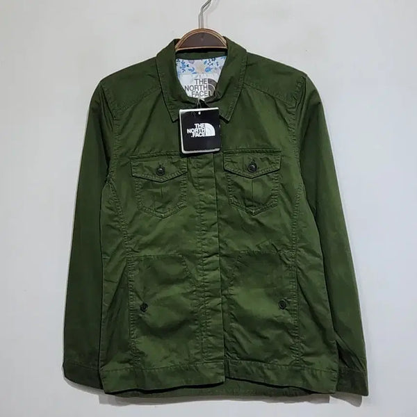 [BUNJANG] The North Face White Label Casual Cotton Jacket Olive (Womens XS) / (S) 노스페이스 자켓 올리브 면자켓 화이트라벨 캐주얼
