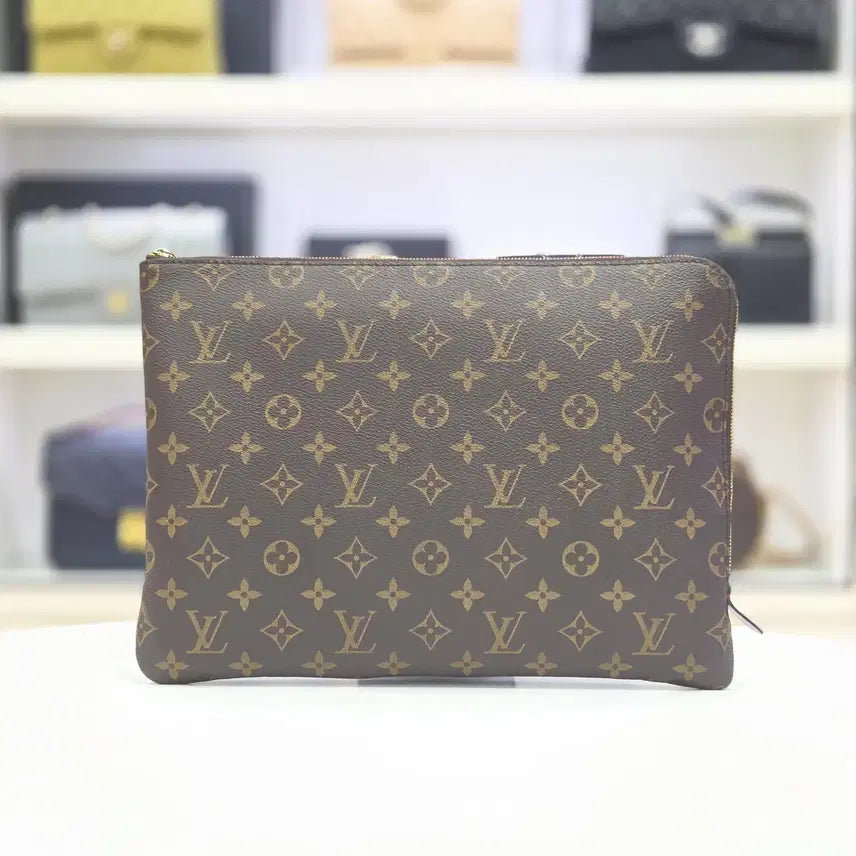 [BUNJANG] Louis Vuitton Monogram Etui Voyage MM Clutch M44499 / 루이비통 모노그램 에튀 보야주 MM 클러치 M44499