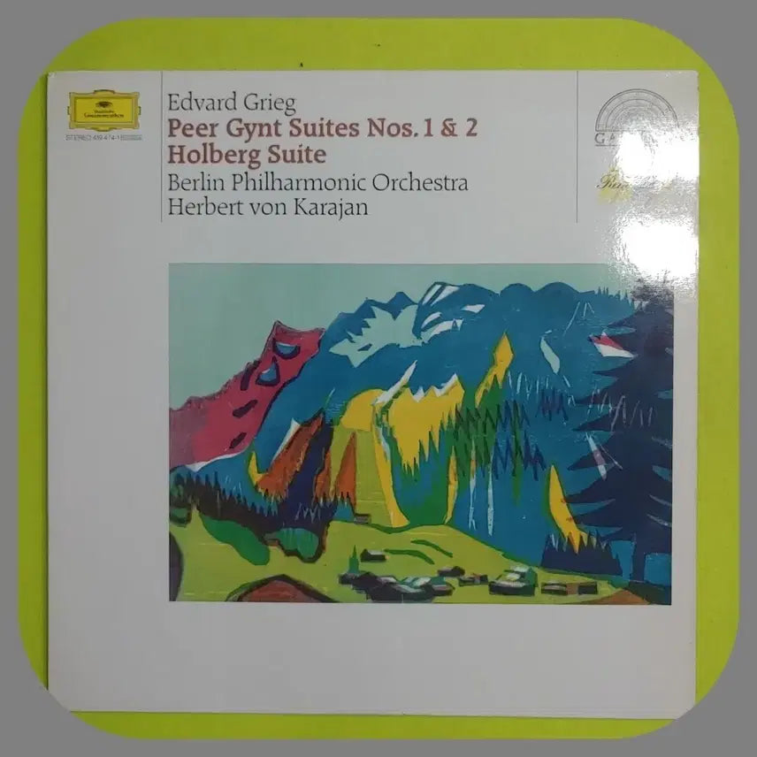 [BUNJANG] Edvard Grieg Peer Gynt Suites 1, 2 & Holberg Suite LP German Pressing NM/NM / 에드바르 그리그 페르귄트 모음곡 1,2번 / 홀베르크 모음곡 LP NM/NM 독일반