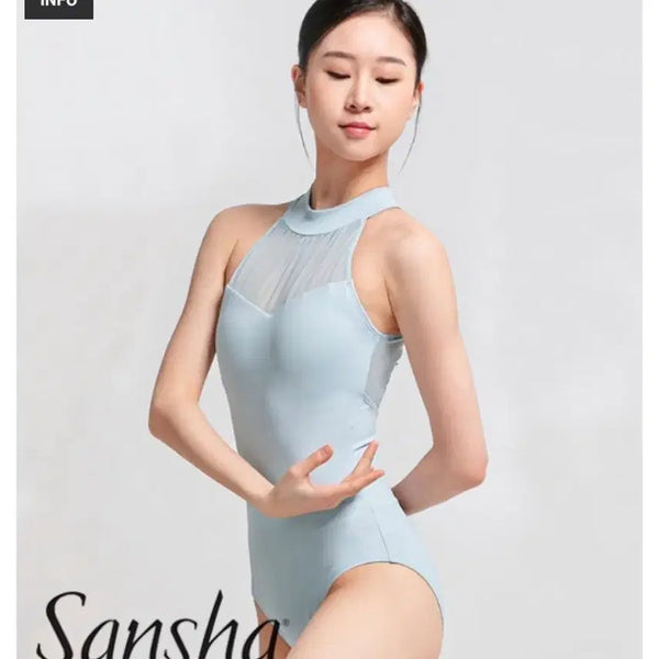 [BUNJANG] Sansha High Neck Pearl Leotard (Size 4), Sansha Skirt (Size 4), Efflora Short Sleeve Leotard (Size S), Taipa Top Warmer (Sizes S/L) / 레오타드