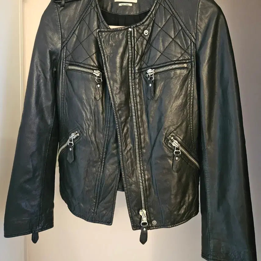 [BUNJANG] Isabel Marant Lambskin Leather Rider Jacket / 이자벨마랑 양가죽 라이더 자켓