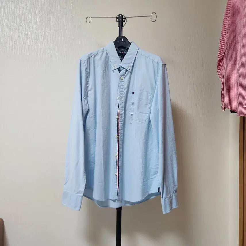 [BUNJANG] Tommy Hilfiger Slim Fit Shirt - Medium (New) / 타미힐피거 슬림핏 셔츠 M 새상품