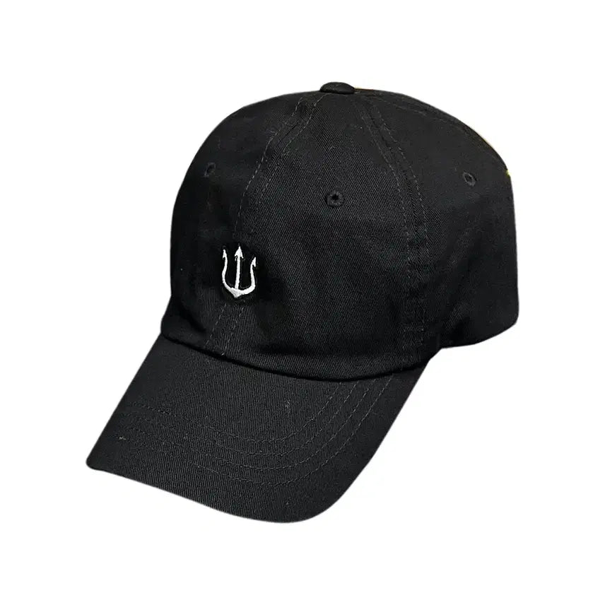 [BUNJANG] Verutum Trident Black Ball Cap Hat / 베루툼 트라이던트 블랙 볼캡 모자