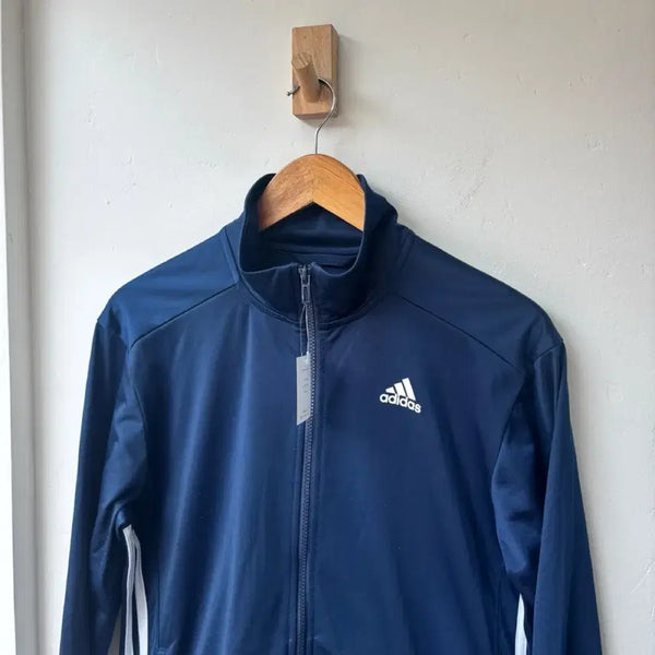 [BUNJANG] Adidas Navy Essential Track Top Jersey / 17547 - 아디다스 네이비 에센셜 트랙탑 져지