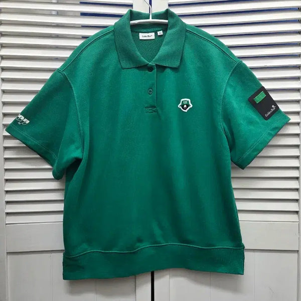 [BUNJANG] Golden Bear Big Bear Golf Collar T-Shirt / 골든베어 빅베어 골프 카라 티셔츠