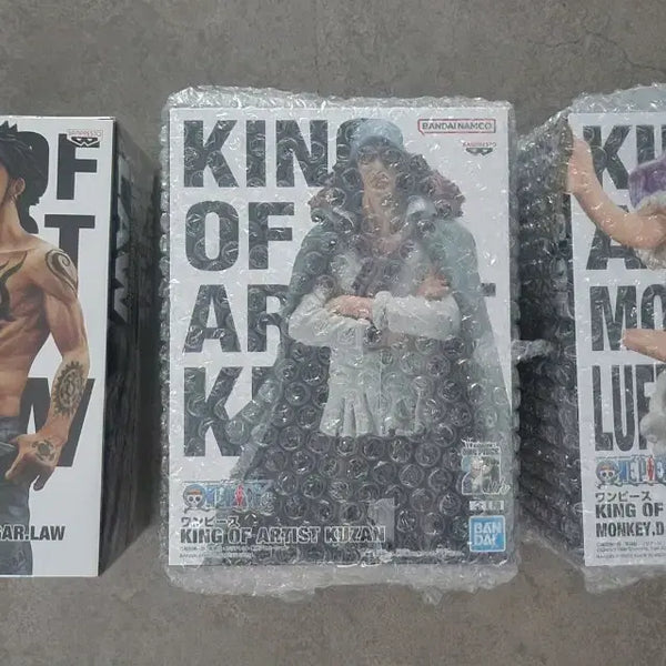[BUNJANG] Banpresto One Piece King of Artist Trafalgar Law, Kuzan, Luffy Bundle Set Figures / 원피스 킹 오브 아티스트 로우 / 쿠잔 / 루피  일괄