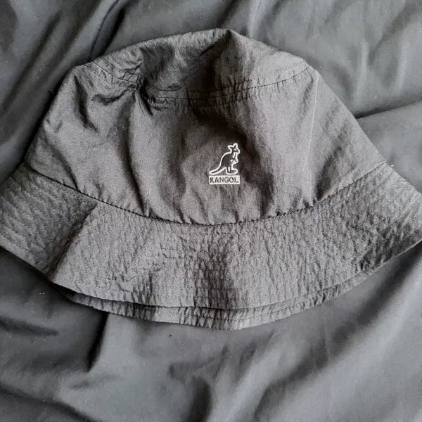 [BUNJANG] Kangol Logo Embroidered Bucket Hat / 캉골 모자 버킷햇