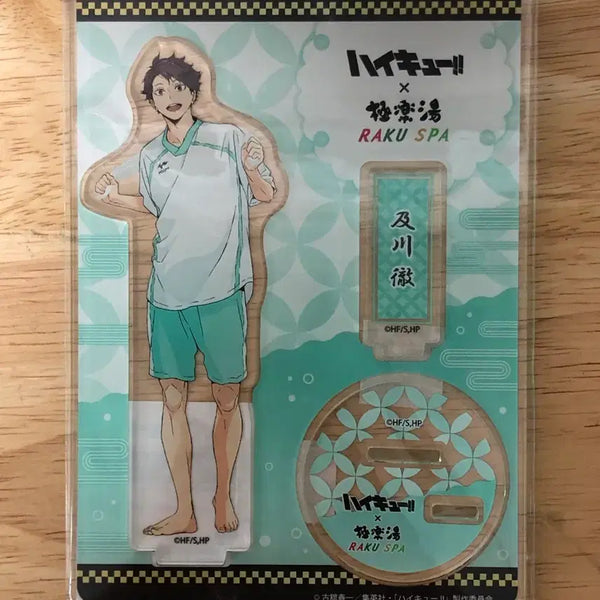 [BUNJANG] Haikyuu!! Oikawa Tooru Gakurakutan Rakuspa Acrylic Stand Diorama / 하이큐 오이카와 극락탕 라쿠스파 아크릴스탠드 디오라마