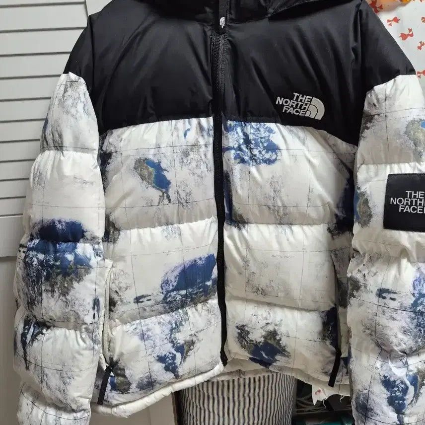 [BUNJANG] The North Face Earth Himalaya Eco 1996 Down Jacket / 노스페이스 지구 눕시 패딩 히말라야 에코 1996