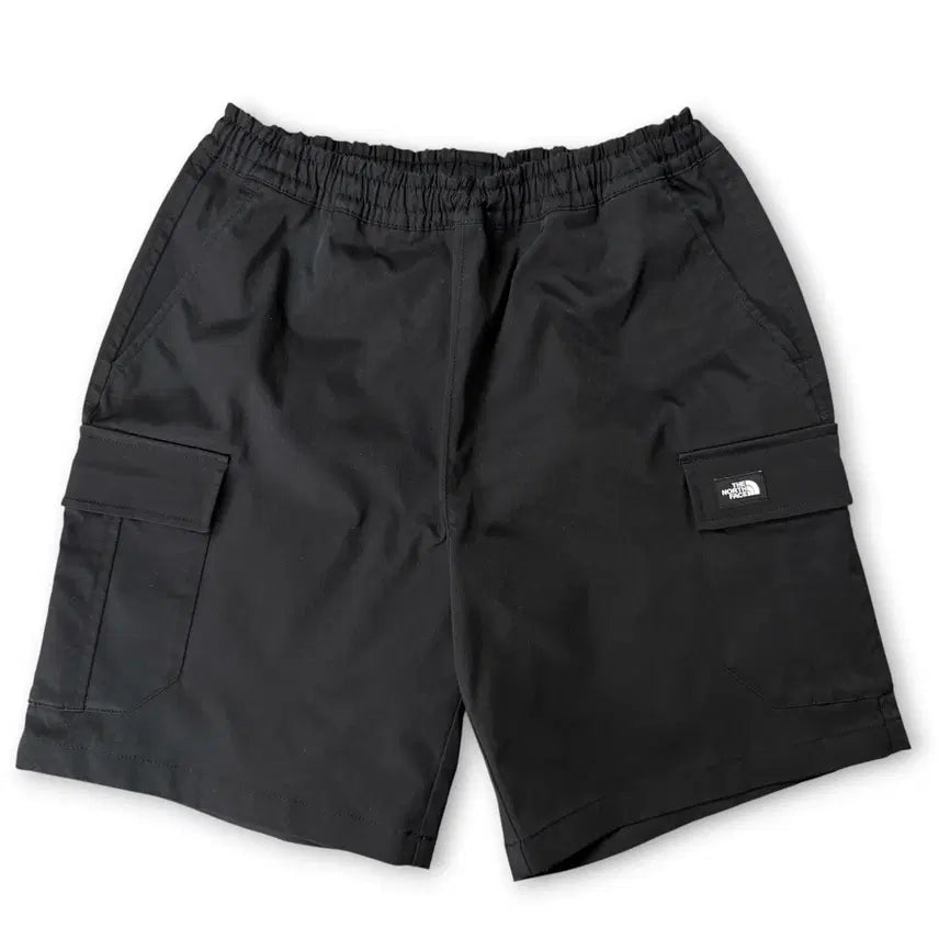 [BUNJANG] The North Face Black Two-Pocket Women's Shorts L / 노스페이스 블랙 투포켓 우먼 폴리 쇼츠팬츠 L