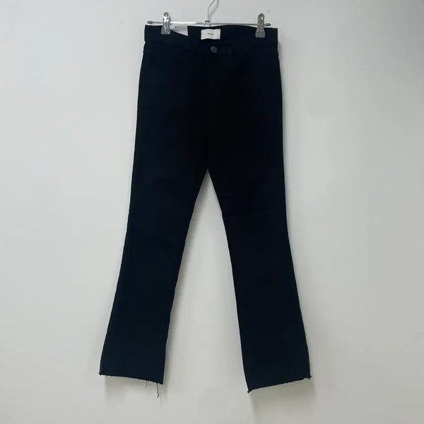 [BUNJANG] I'm Here Semi Bootcut Black Jeans (26/S) / [새상품] 아임히어 세미부츠컷 블랙진 26(S)