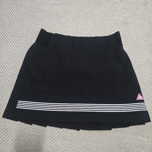 [BUNJANG] Le Coq Sportif Golf Span Skirt Black Women's S / 여성S 르꼬끄 스포르티브 골프 스판 스커트 블랙