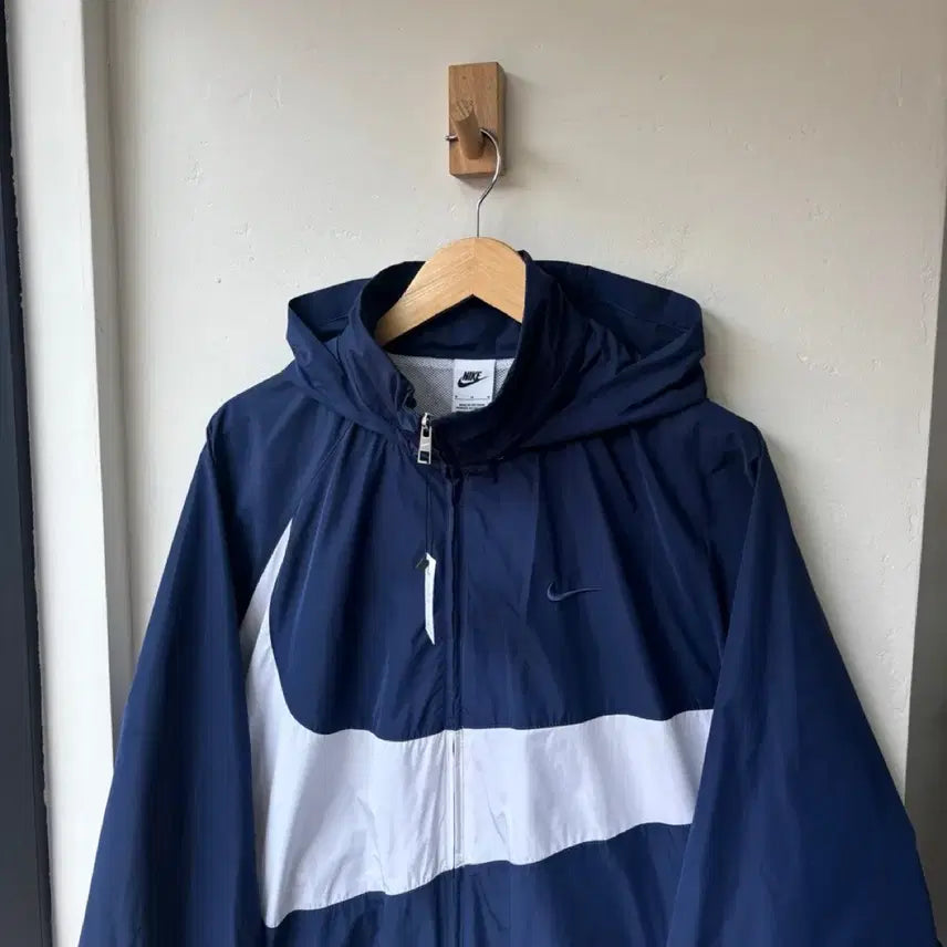 [BUNJANG] Nike Swoosh Windbreaker Jacket / 17548 - 나이키 스우시 바람막이 자켓