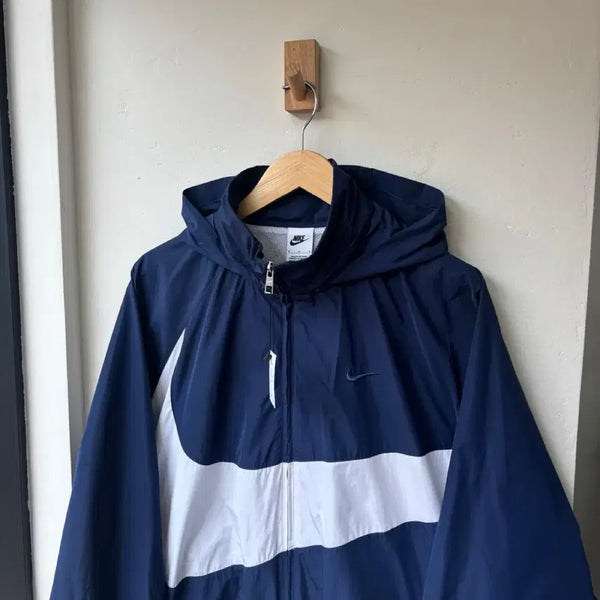 [BUNJANG] Nike Swoosh Windbreaker Jacket / 17548 - 나이키 스우시 바람막이 자켓