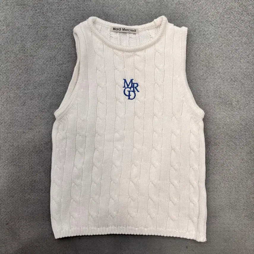 [BUNJANG] Mardi Mercredi Knit Vest / 마르디 메크르디 니트 베스트