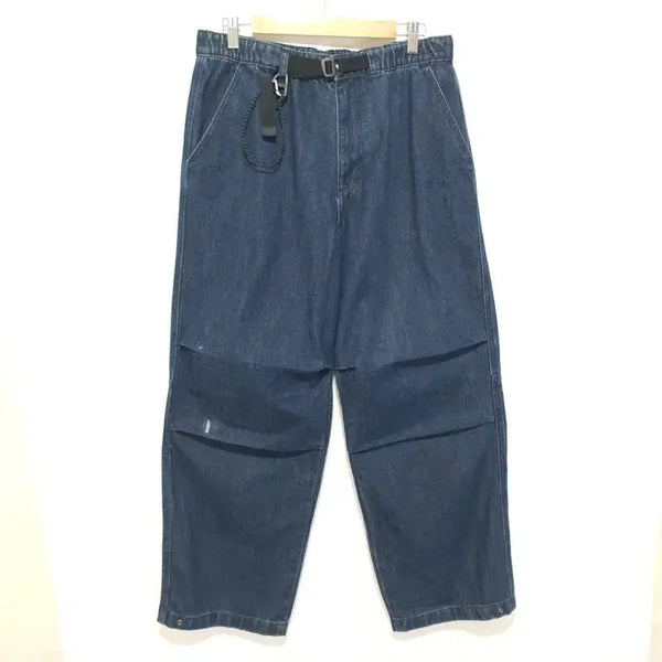[BUNJANG] MUDIDI City Leisure Belted Denim Parachute Pants / 무탠다드 시티레저 벨티드 데님 파라슈트 팬츠 32_M3272
