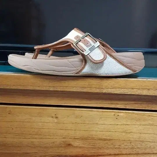 [BUNJANG] Fitflop Trek Buckle Canvas Men's Flip-Flops Size 265 / 핏플랍 트렉 버클 캔버스 남성 쪼리.265