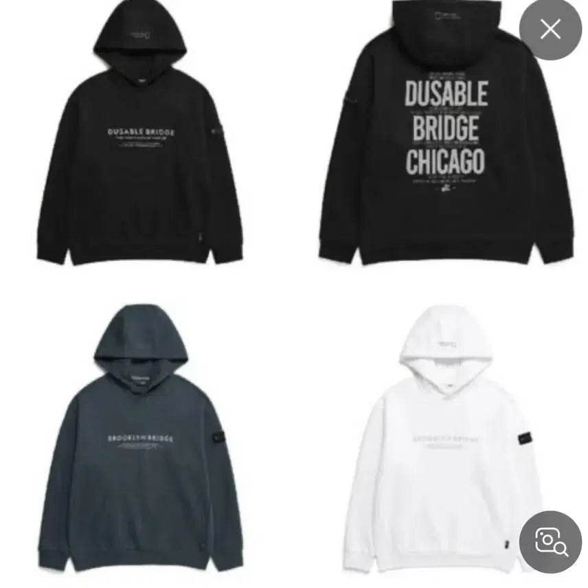 [BUNJANG] National Geographic Black Hoodie / 내셔널지오그래픽 후드티 블랙