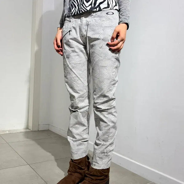[BUNJANG] Oakley Curved Spider Web Skull Pants / 오클리 커브드 스파이더웹 해골 스컬 팬츠 바지