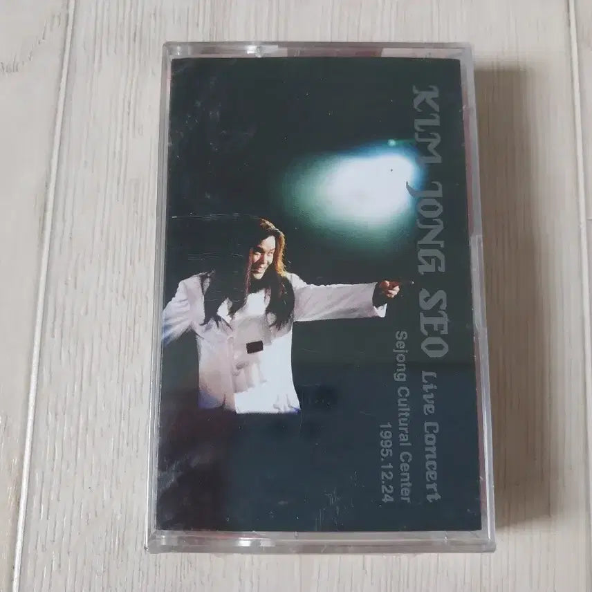 [BUNJANG] Kim Jong Seo Live Concert Cassette Tape (Sealed) / 김종서 라이브 콘서트 미개봉 카세트 테이프