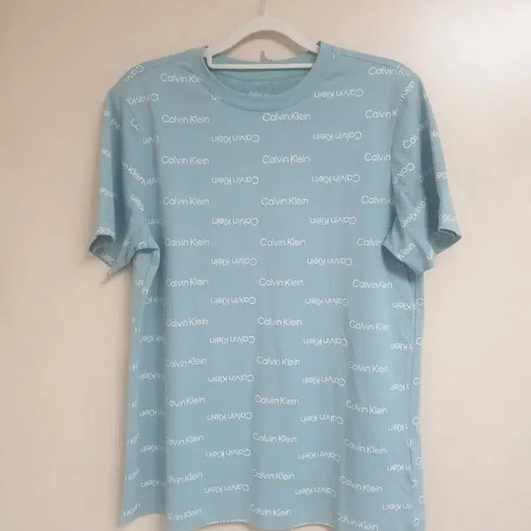 [BUNJANG] Calvin Klein Logo T-Shirt Mint M / 캘빈클라인 로고 반팔티 민트 M