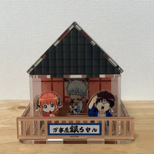 [BUNJANG] Gintama Yorozuya Gin-san Office Acrylic Stand Diorama / 은혼 해결사 요로즈야 사무소 아크릴스탠드 디오라마