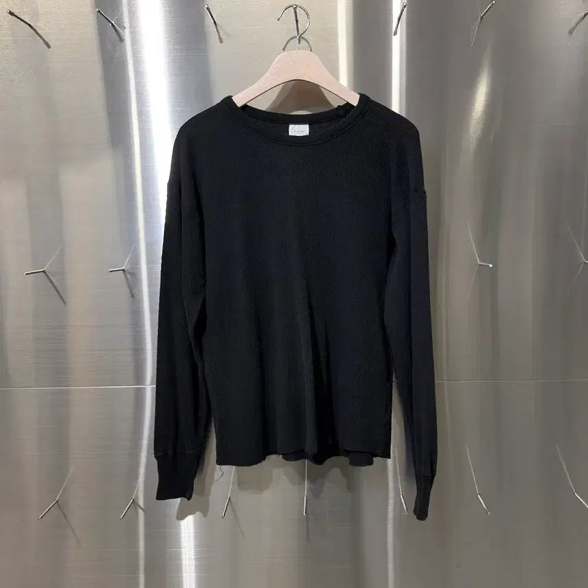 [BUNJANG] Needle Work Waffle L/S Tee / 니들워크 NEEDLE WORK Waffle L/S Tee