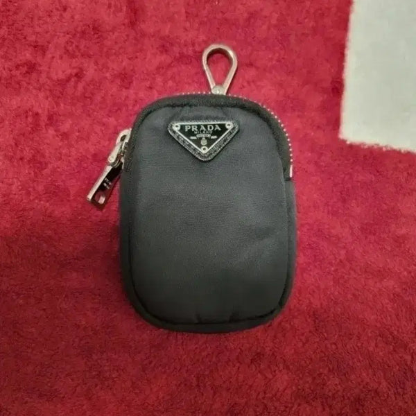[BUNJANG] Prada Mini Pouch Keyring / 프라다 미니파우치 키링