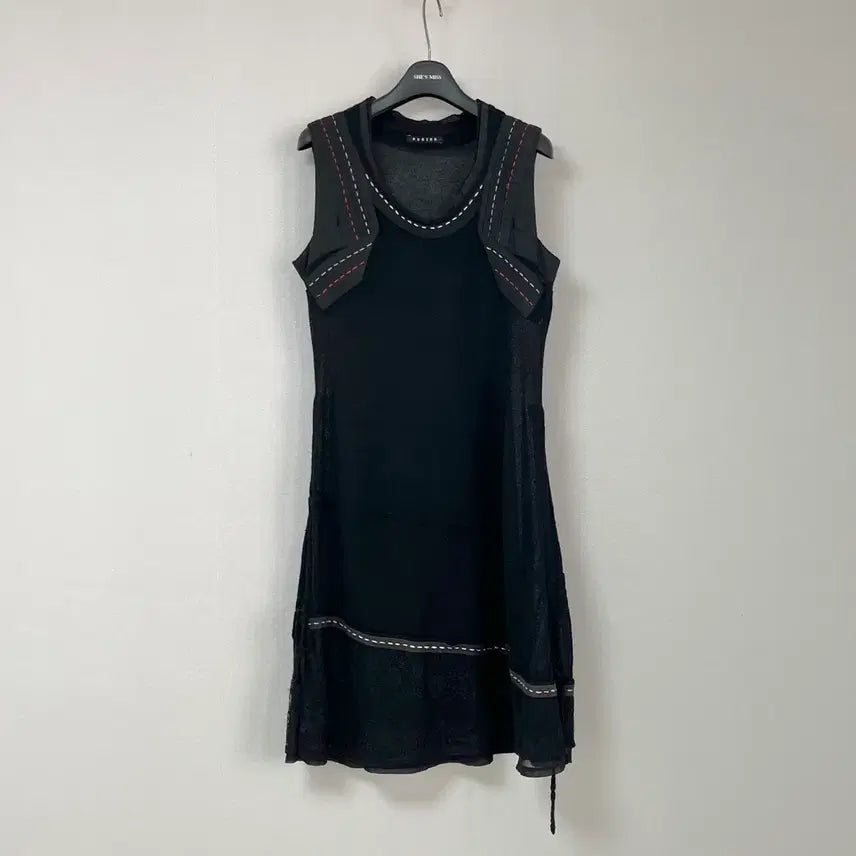 [BUNJANG] Rubina Boutique See-Through Vintage Dress / 루비나부띠끄 시스루 빈티지 원피스 F