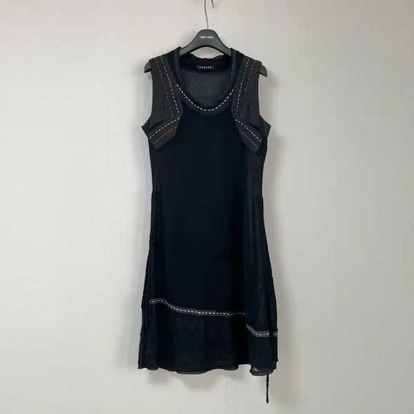 [BUNJANG] Rubina Boutique See-Through Vintage Dress / 루비나부띠끄 시스루 빈티지 원피스 F
