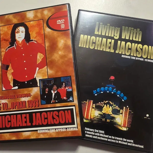 [BUNJANG] Michael Jackson Oprah Interview & Living with Michael Jackson DVD Set / 마이클 잭슨 Michael Jackson DVD 오프라 인터뷰 / 리빙 위드 마이클잭슨