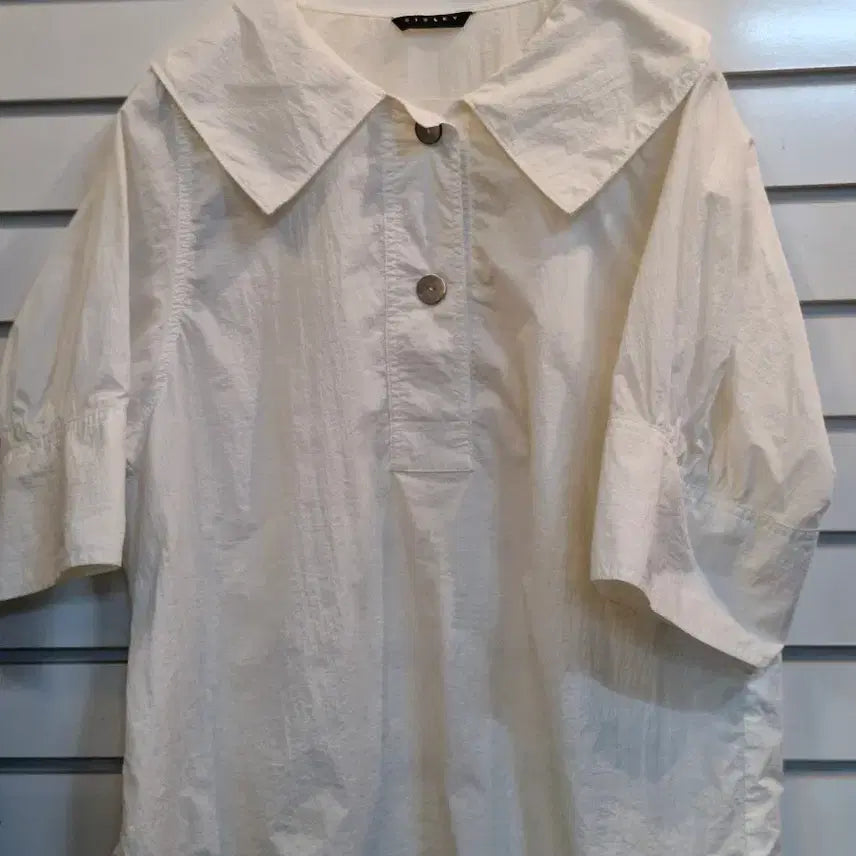 [BUNJANG] Sisley Women's Blouse Cream / 시슬리 여성 블라우스 크림색