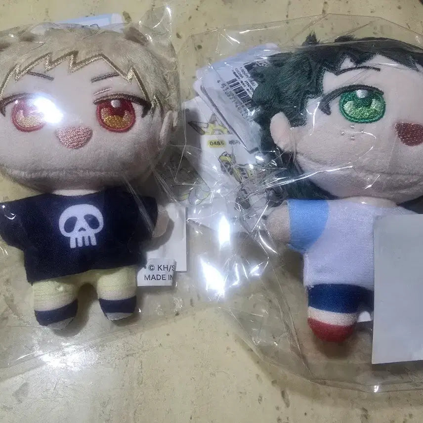 [BUNJANG] My Hero Academia Pearl Plush Bundle Set Bakugo & Deku / 나의히어로아카데미아 펄누이 인형 일괄세트 바쿠고 데쿠