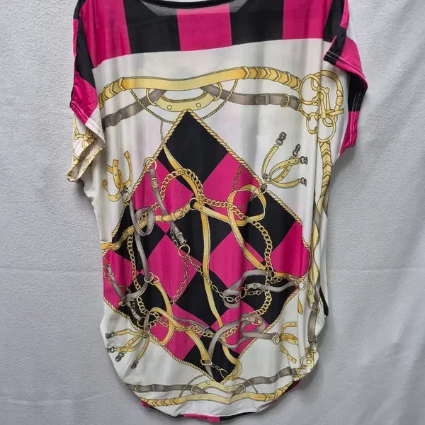 [BUNJANG] Chain Pattern Shirt / 체인 패턴 셔츠