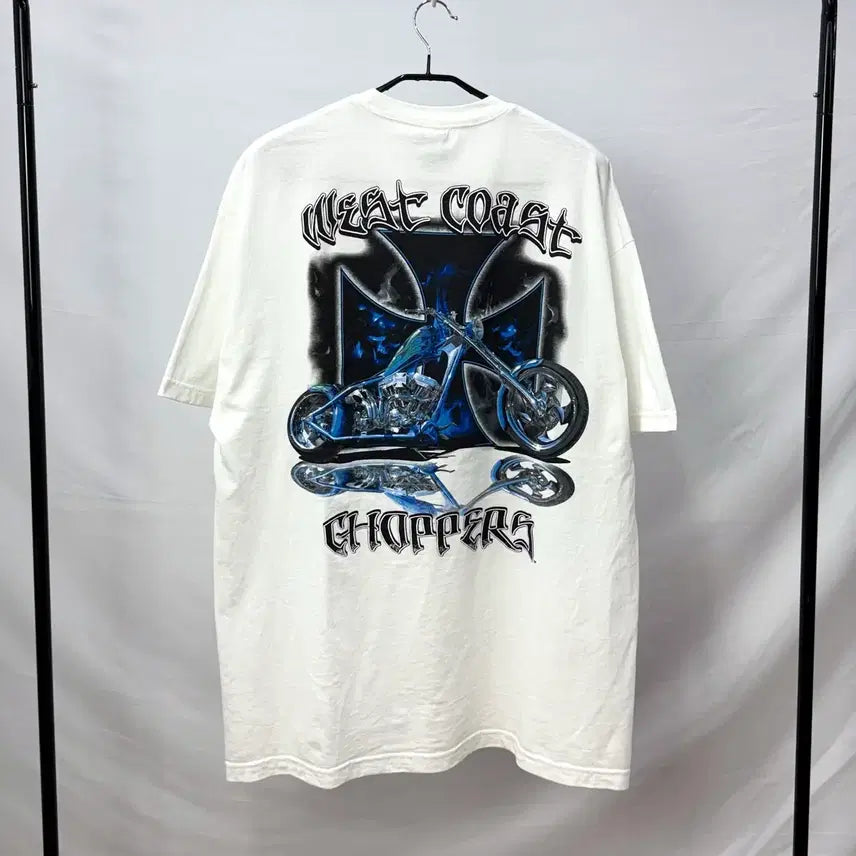 [BUNJANG] West Coast Choppers 00s Semi-Pro T-Shirt XXL / 00s west coast choppers 웨스트 코스트 차퍼스 반팔 티셔츠