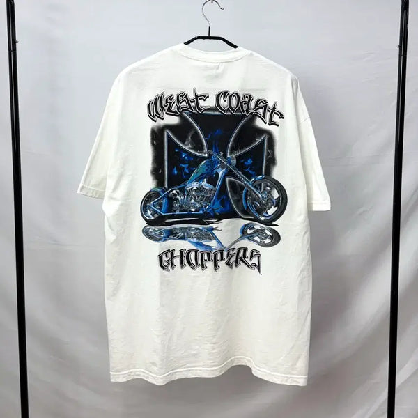 [BUNJANG] West Coast Choppers 00s Semi-Pro T-Shirt XXL / 00s west coast choppers 웨스트 코스트 차퍼스 반팔 티셔츠