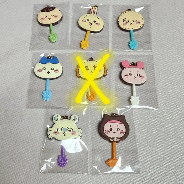 [BUNJANG] Munjagwi Rubber Chocolate Keychain Holder / 먼작귀 러버 고무 초콜릿 키링 키홀더 ㅡ 택1