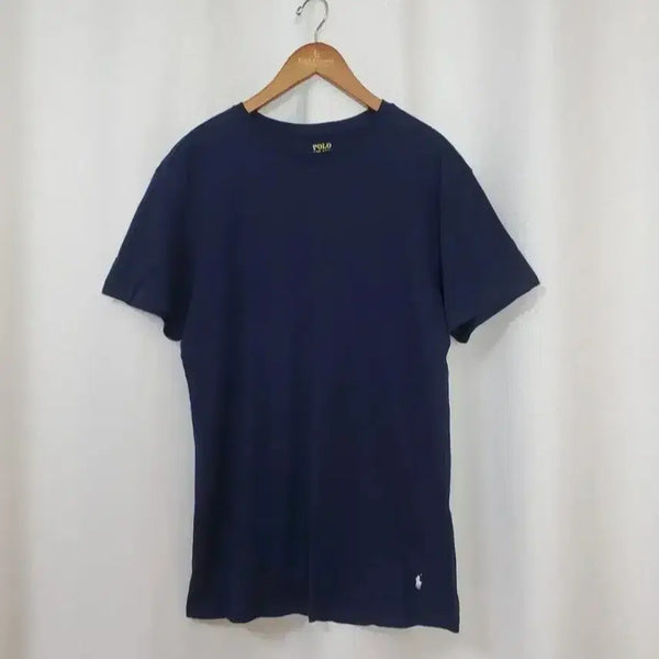 [BUNJANG] Polo Ralph Lauren Men's L Navy Cotton Polo Shirt / 랄프로렌 폴로 남성L