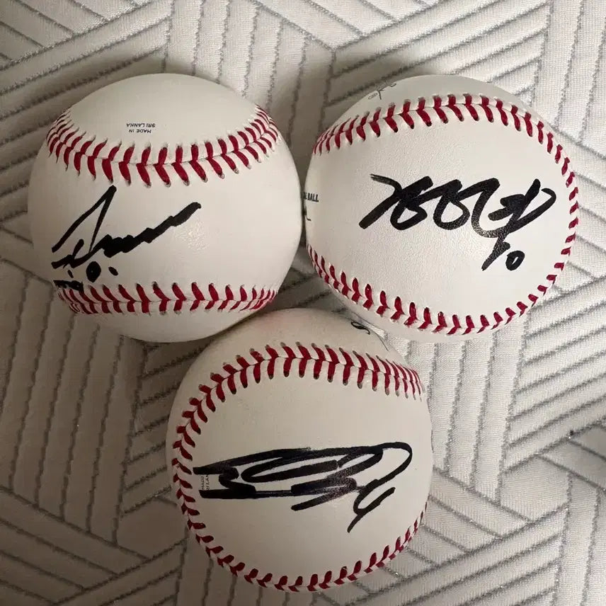 [BUNJANG] Signed Official Baseball Bundle Set / 공인구 싸인볼 일괄판매합니다