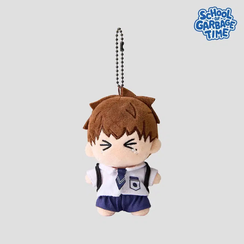 [BUNJANG] Garbage Time Uniform 10cm Mini Doll Keychain Sangho Ki / 가비지타임 교복 10cm 미니 인형키링 기상호
