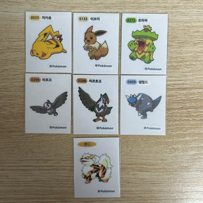 [BUNJANG] Pokemon 30th Anniversary Pouch & Eevee Bundle Set / 일괄 판매) 포켓몬 띠부씰 30주년 피카츄 이브이