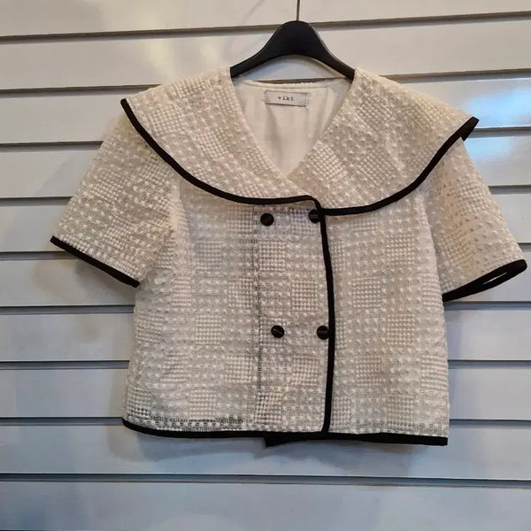 [BUNJANG] Vicky Crop Jacket / 비키 크롭쟈켓