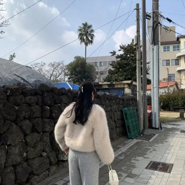 [BUNJANG] LaFleur Lia Knit Jogger Pants - Grey (New) / 라플리에 리아니트 팬츠 새상품 봉투 그대로