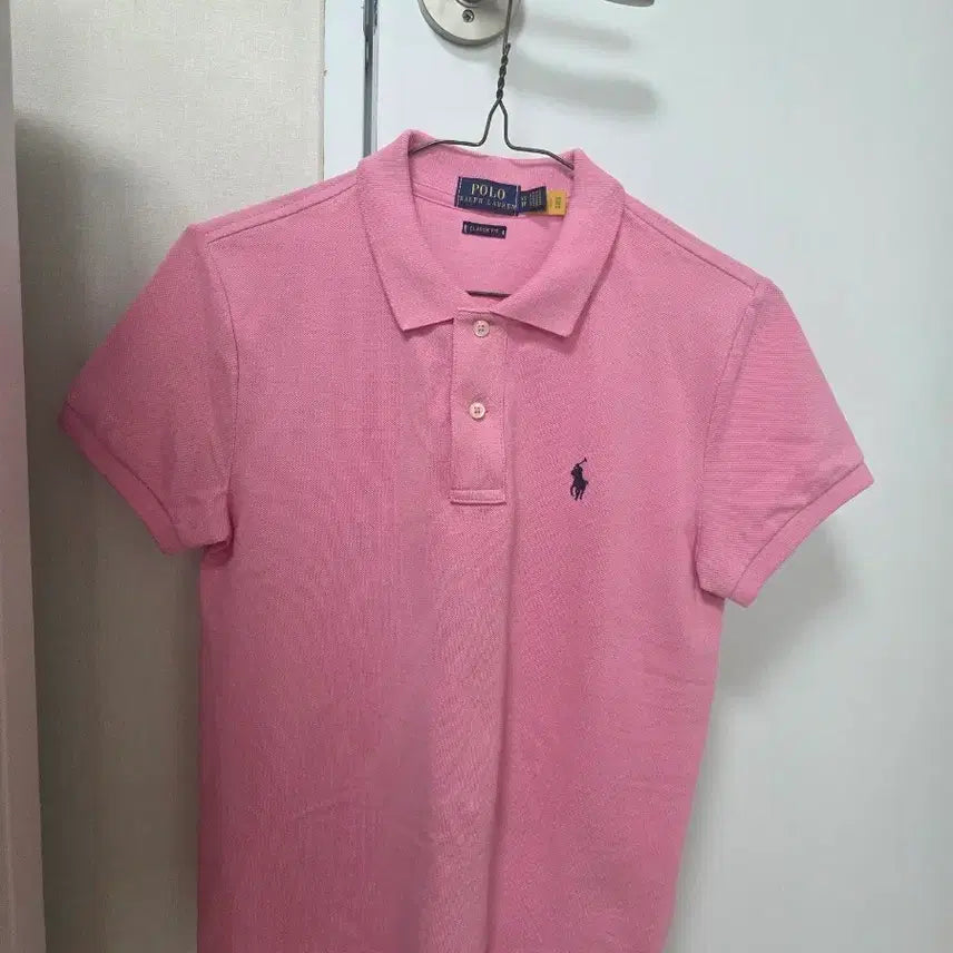 [BUNJANG] Polo Ralph Lauren Classic Fit Cotton Pique Short Sleeve Polo Shirt - Pink XS / 폴로 랄프로렌 클래식핏 코튼 피케 카라티 핑크 XS