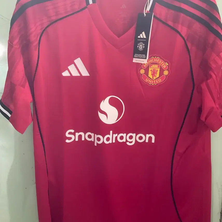 [BUNJANG] Manchester United 25-26 Bruno Fernandes Custom Replica Jersey 2XL (Tags Attached) / 맨유 25-26 브루노 페르난데스 마킹 2XL 유니폼 (텍 O)